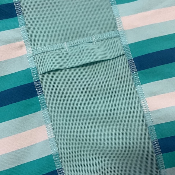 LULULEMON POWER Y BLUE STRIPE TANK - Picture 4 of 5